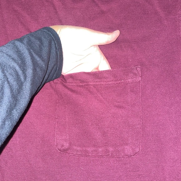 Structure clothing red turtleneck sweater long sleeve - Picture 2 of 5